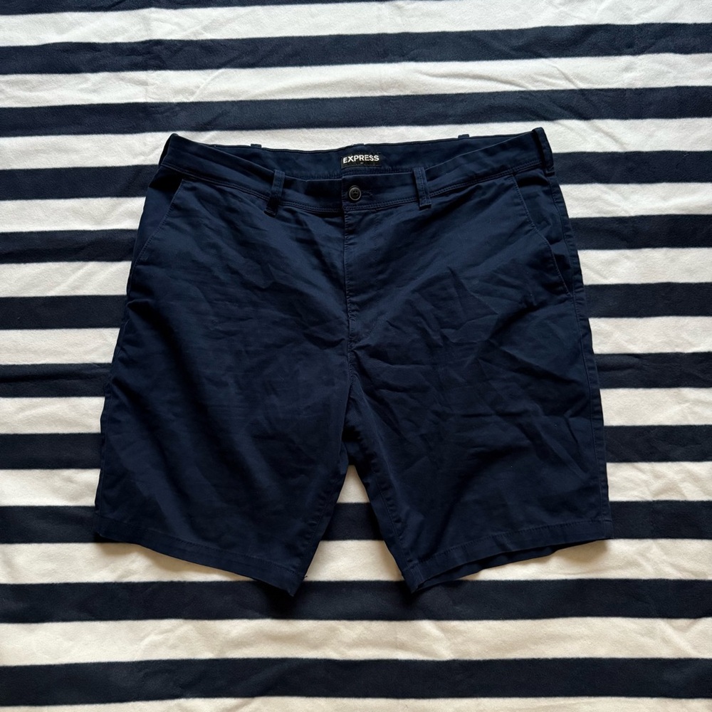 Express Men's Navy Shorts